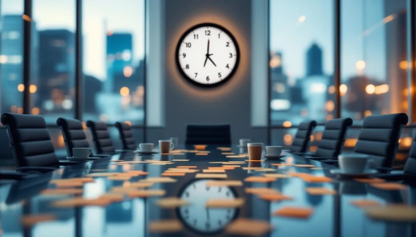 A Reunião que Deveria Ser um E-mail: Como Recuperar 10 Horas por Semana